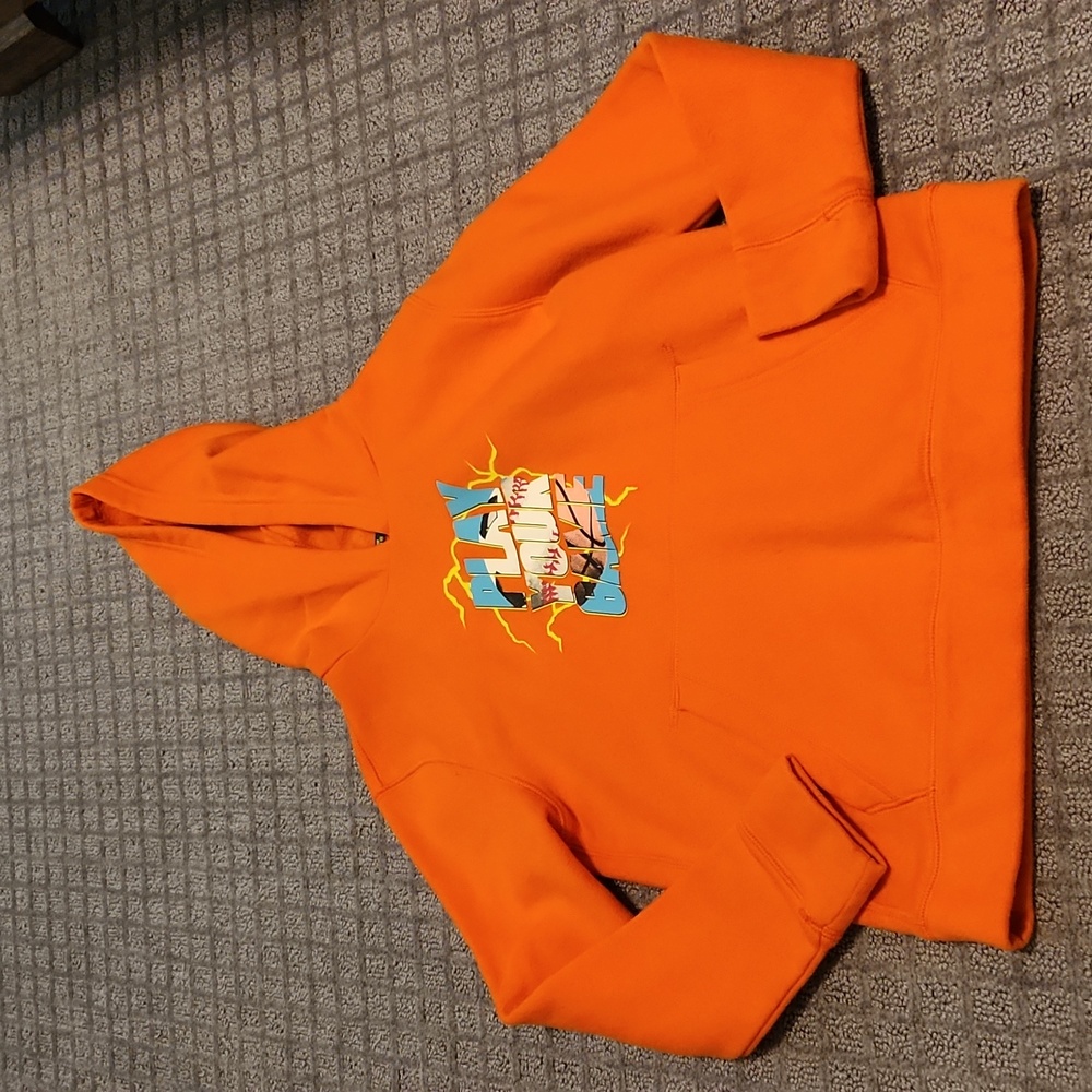 Orange Boys small Hoodie